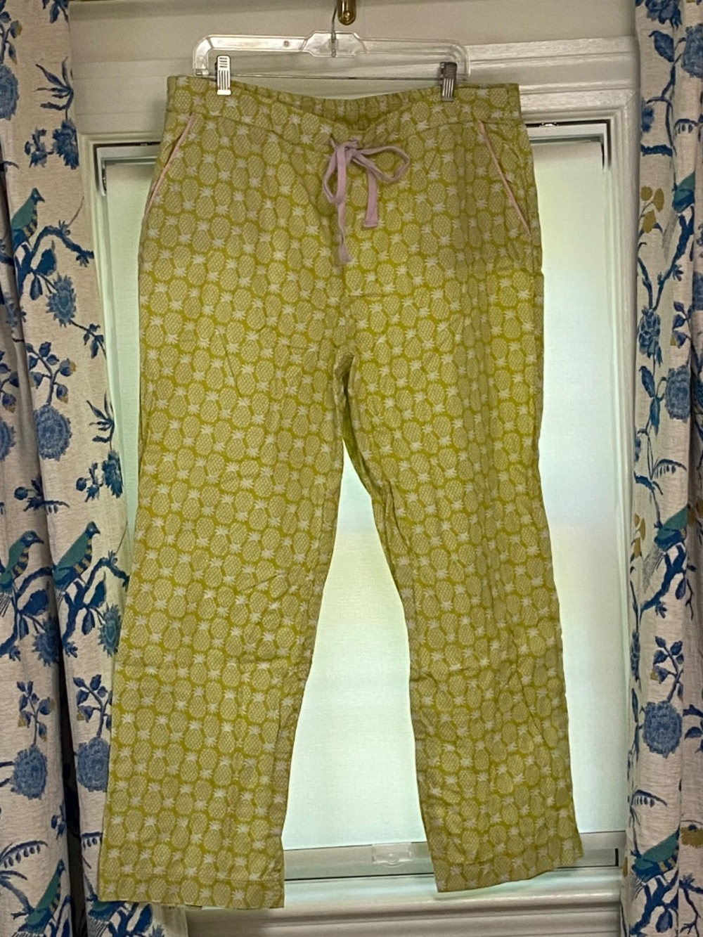 Boden Pineapple Print Pajama Pants, 16